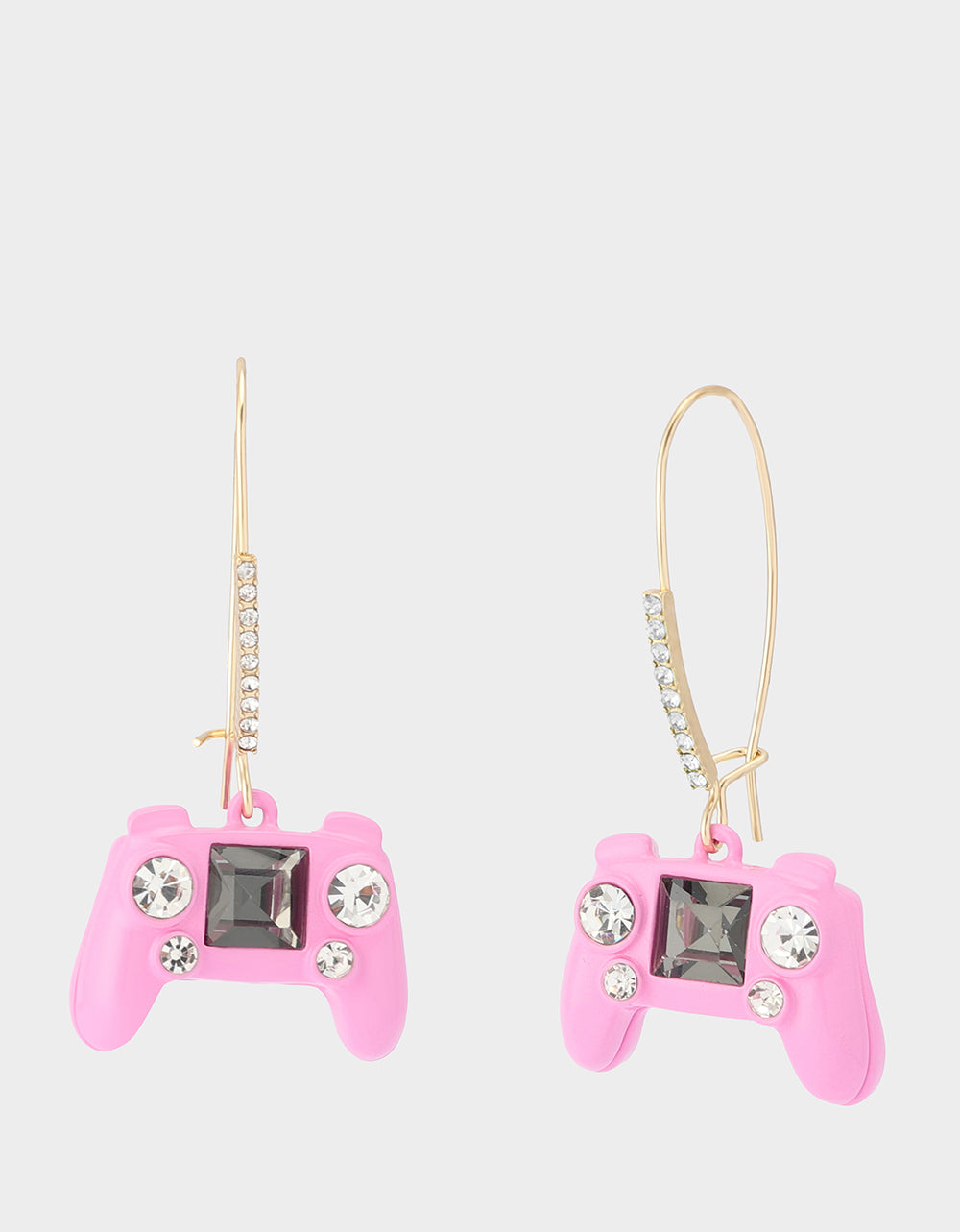 GAMER DROP EARRING PINK