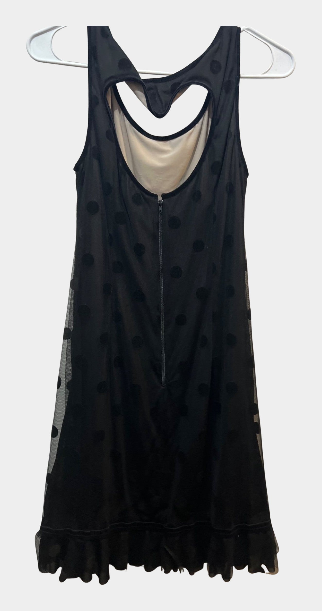 VTG sleeveless open heart back dress | RE:LUV