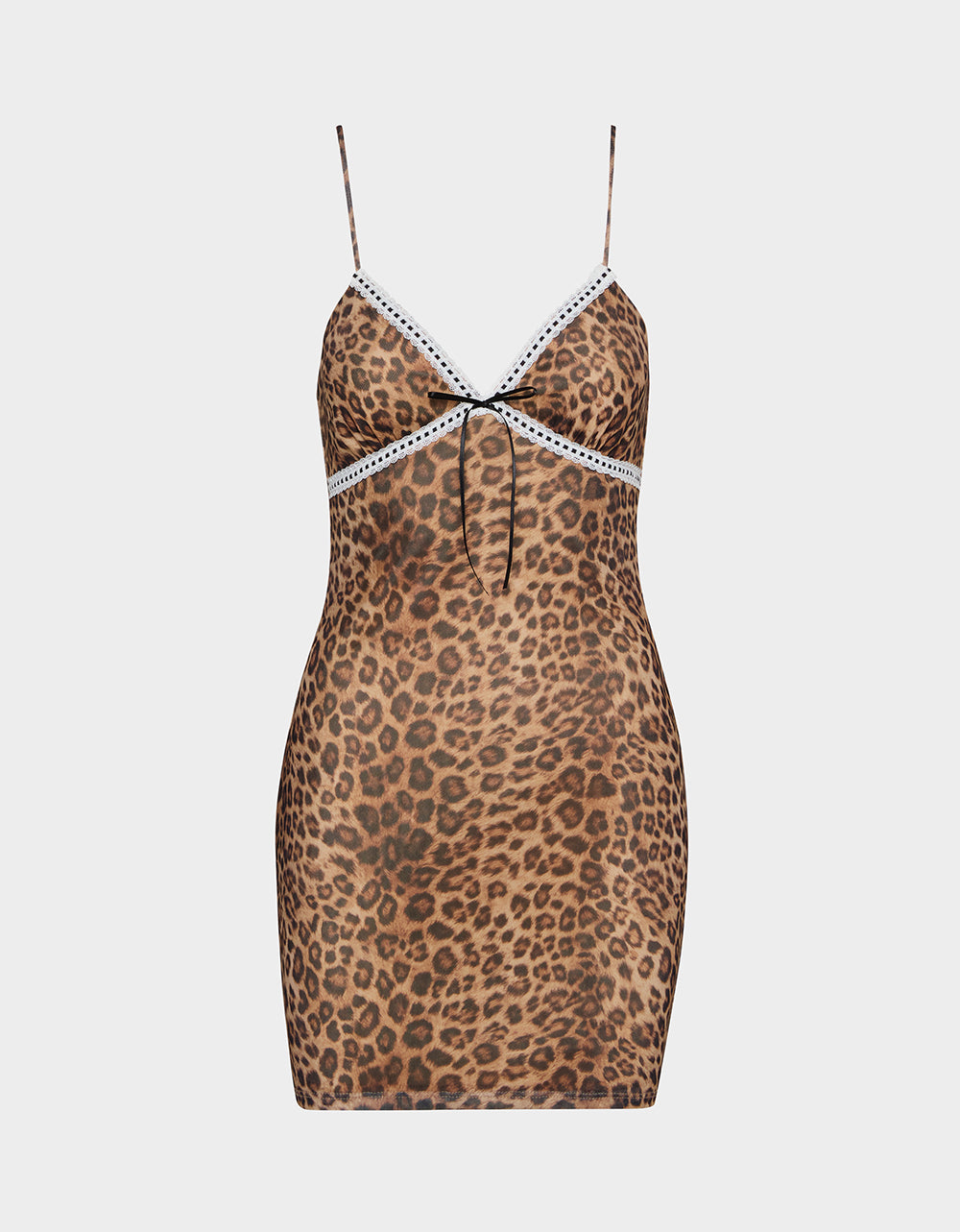 LEOPARD SLIP DRESS LEOPARD - Image 8