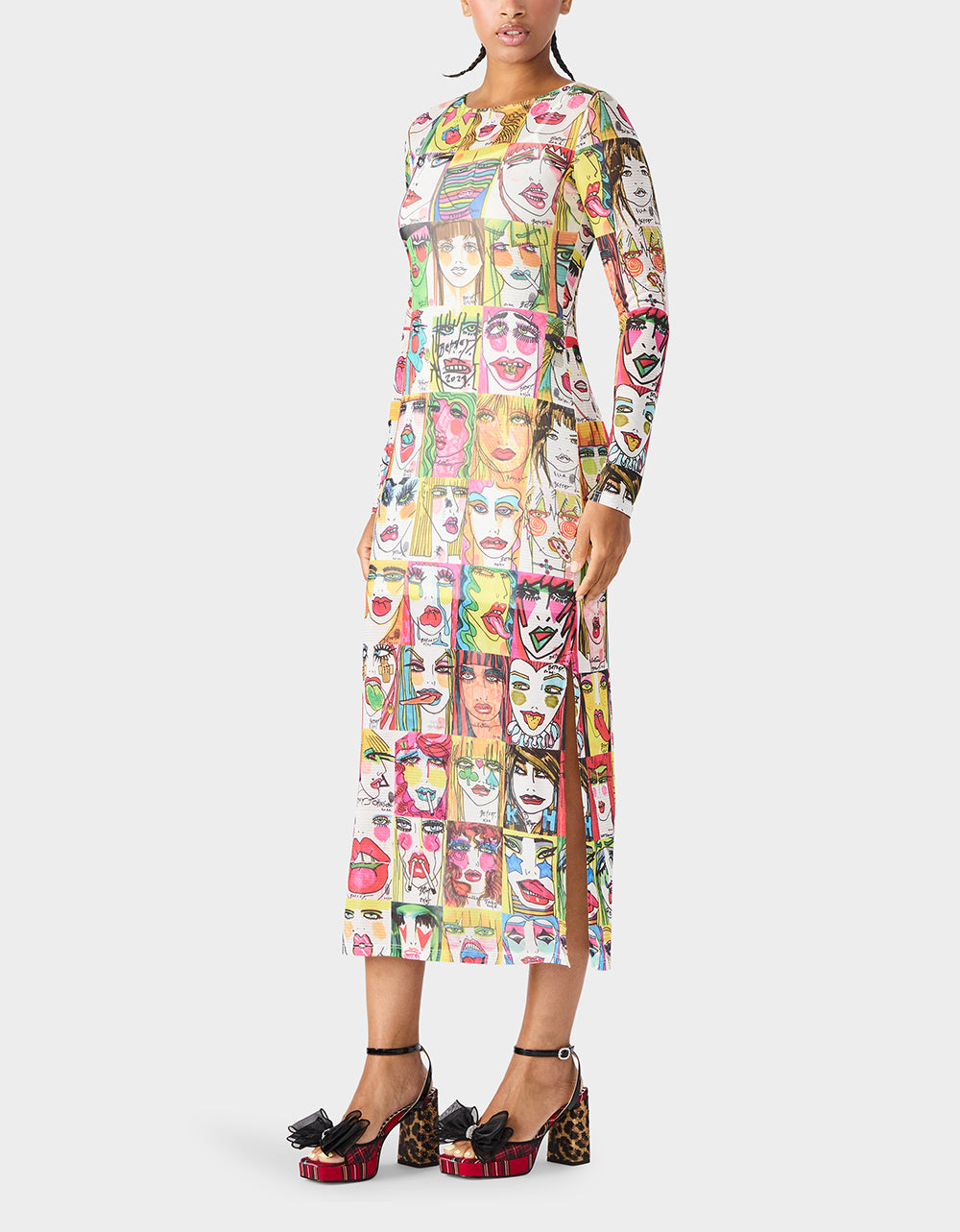 BETSEY'S ART DRESS MULTI - Image 6