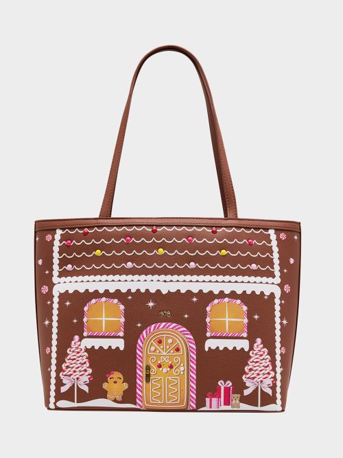 BAKING SPIRITS BRIGHT TOTE BROWN