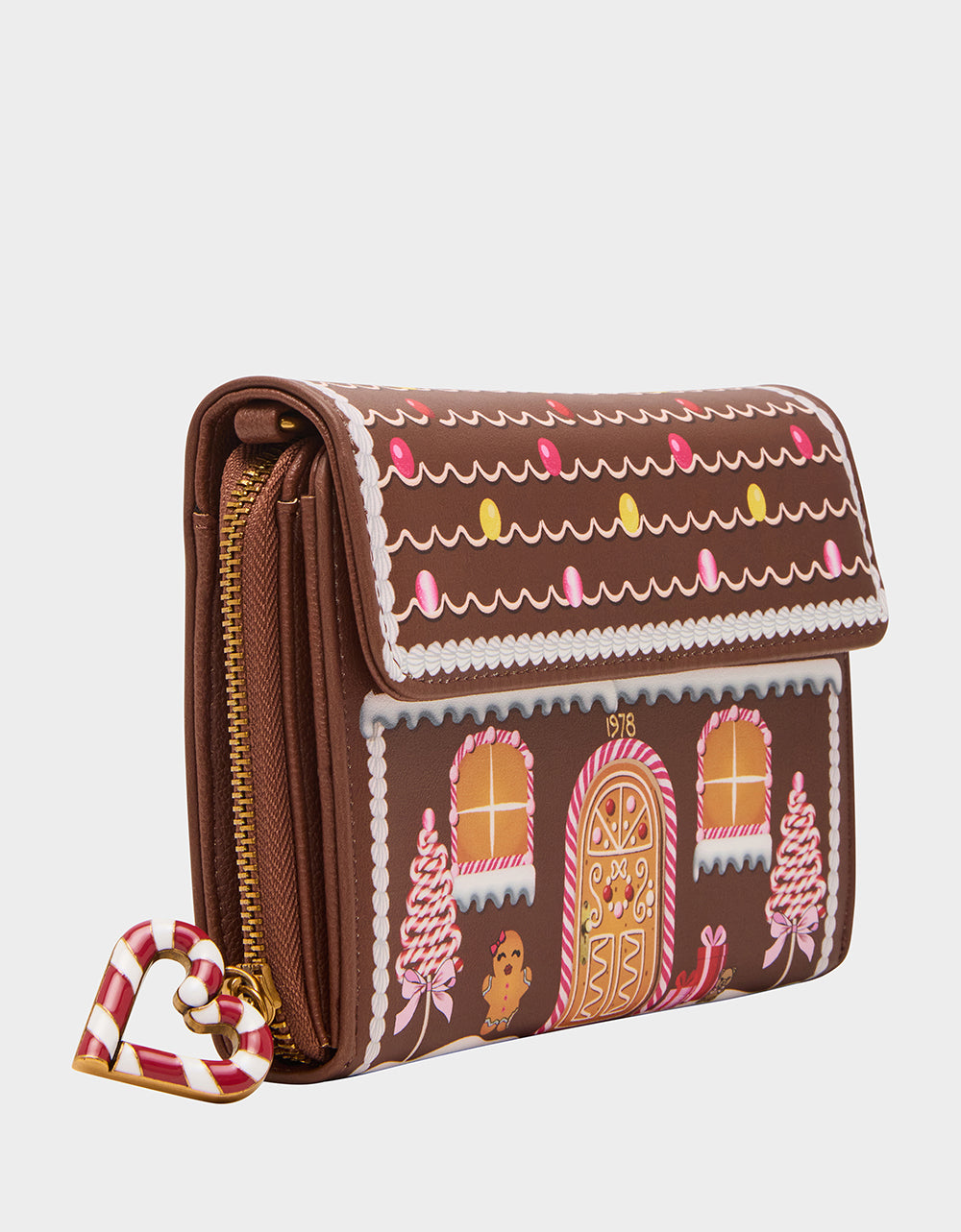 BAKING SPIRITS BRIGHT WALLET ON CHAIN BROWN - Image 3