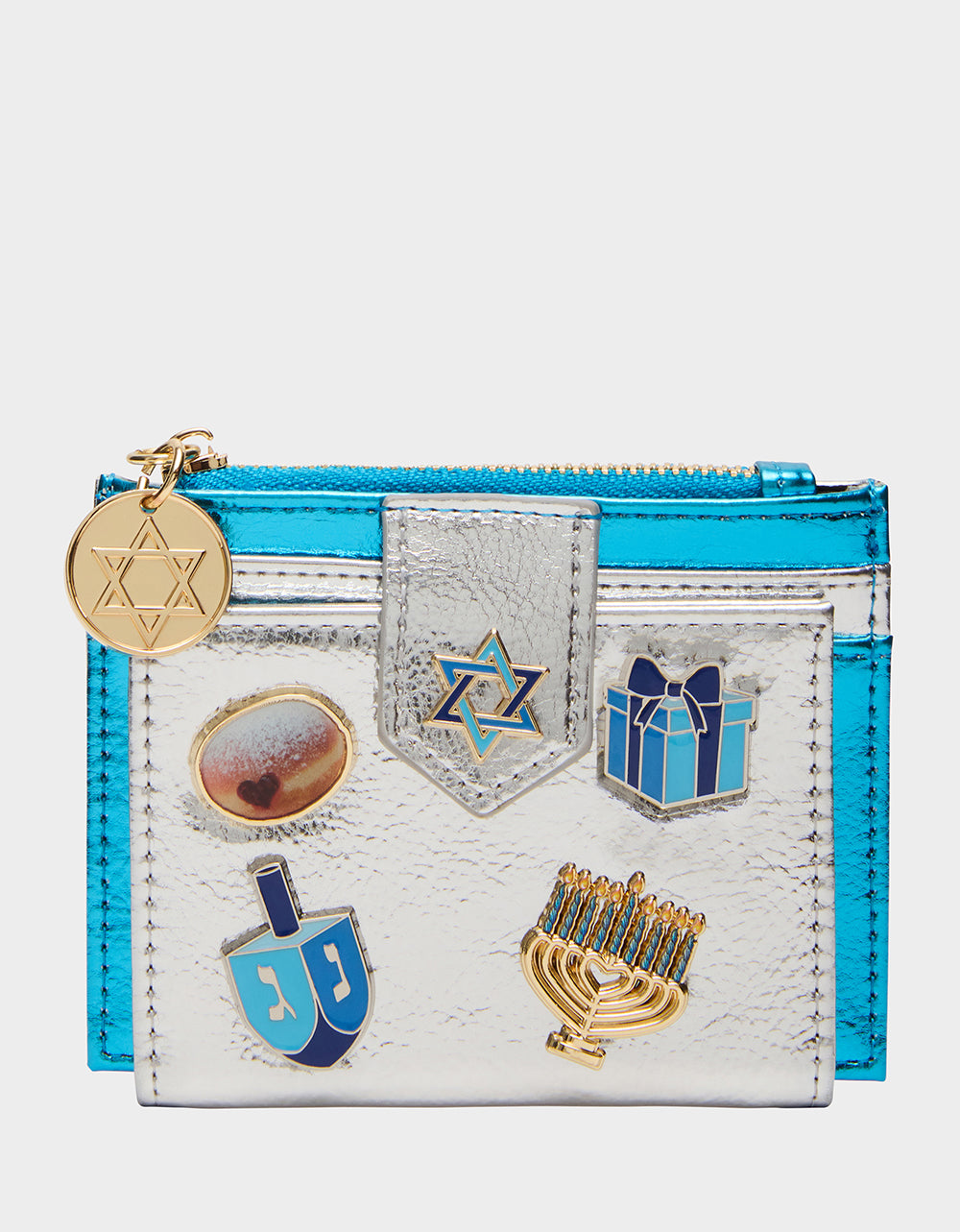 MAZEL TOV WALLET BLUE/MULTI
