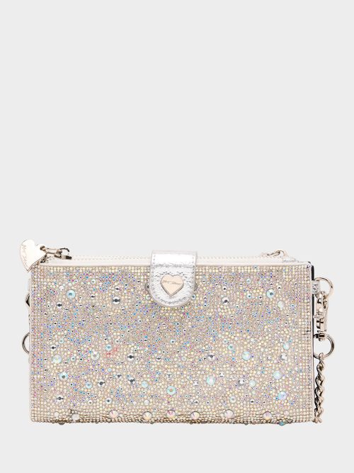 WALLET ON CHAIN PHONE HOLDER SILVER