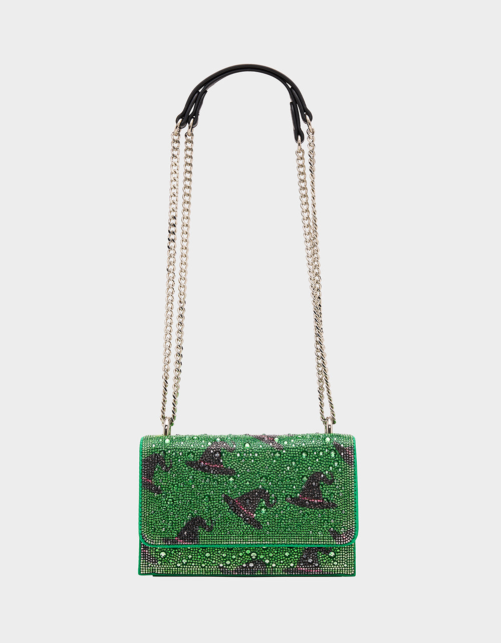 HATS OFF CONVERTIBLE RHINESTONE GREEN