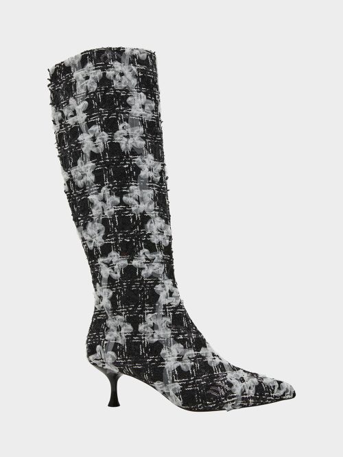 MAXXINE BLACK WHITE MULTI