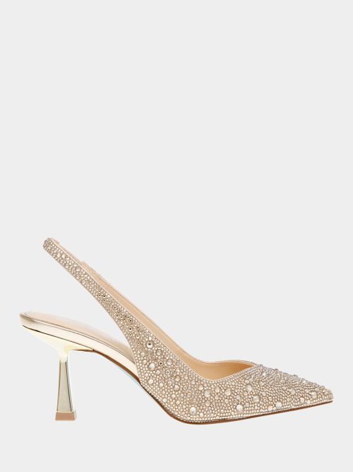 CLARK HEELS GOLD