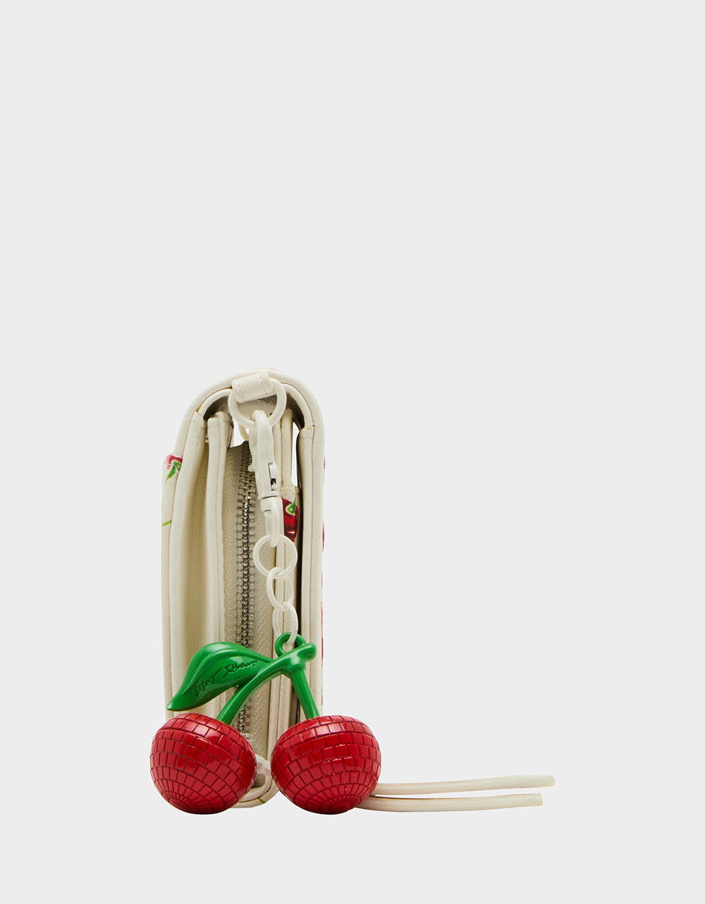CHERRY ON TOP WALLET ON CHAIN CREAM - Image 4