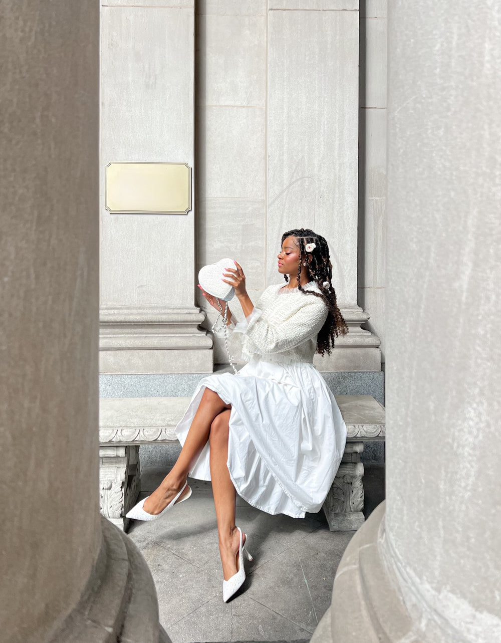 CLARK HEELS IVORY - Image 2