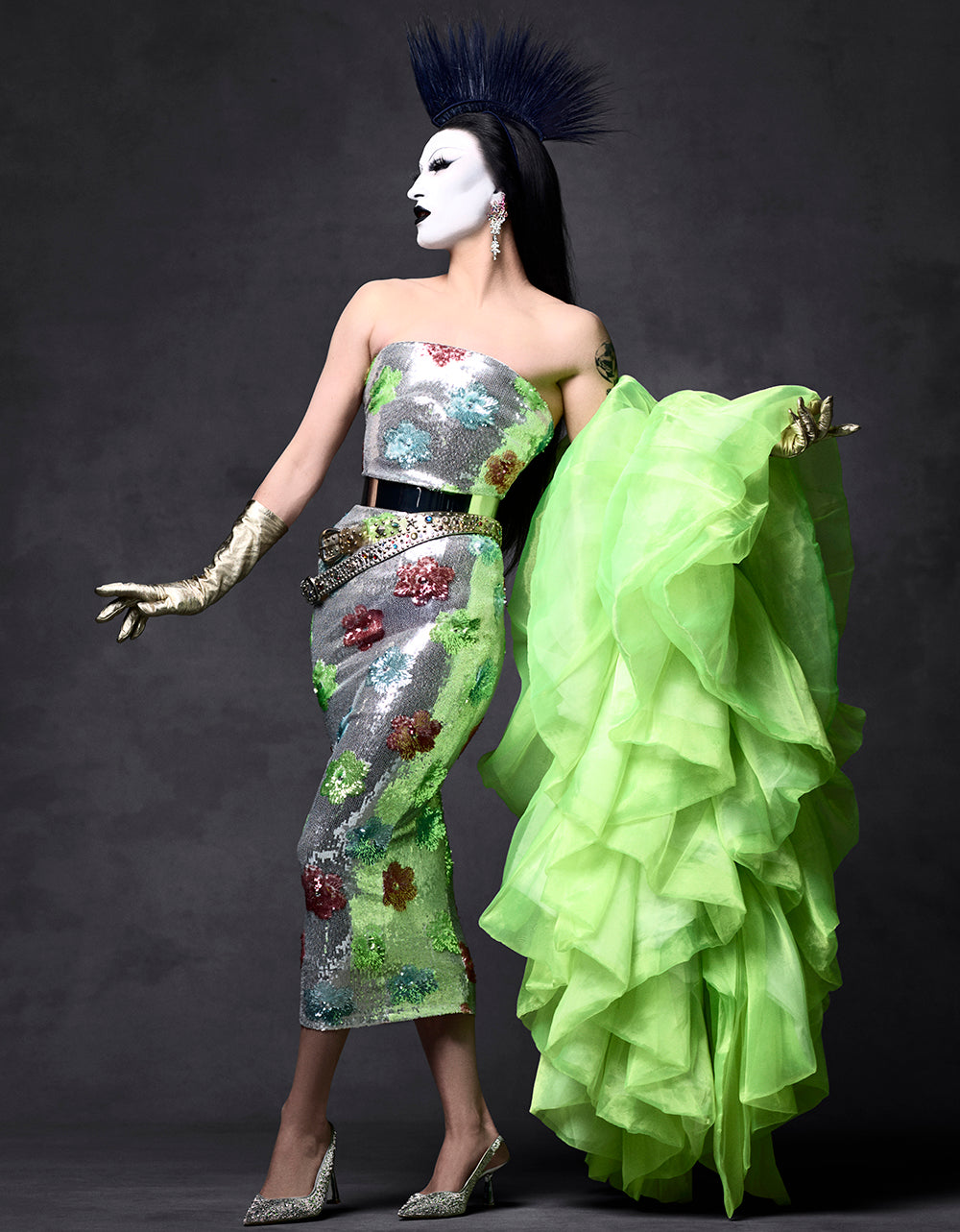 CLARK HEELS SILVER - Image 2