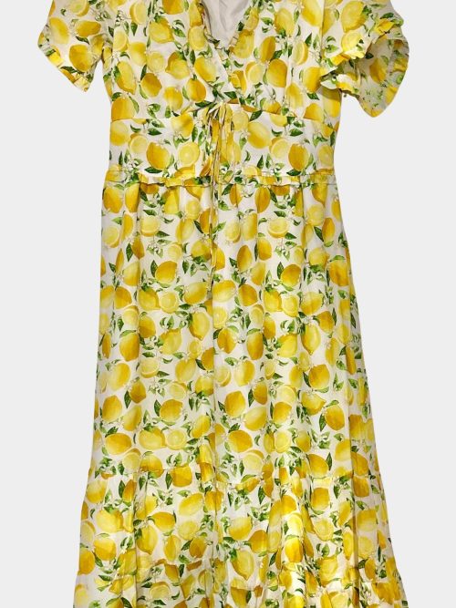 Betsey Johnson Martina La La Lemons Midi Dress | RE:LUV